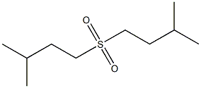 isoamyl sulfone Struktur