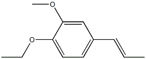 isoeugenol ethyl ether Struktur