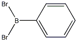 phenylboron dibromide Struktur