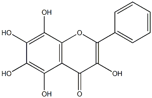 tetrahydroxyflavonol Struktur