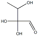 trihydroxybutyraldehyde Struktur