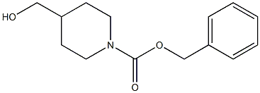 N- Cbz-4-piperidinemethanol Struktur