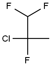 2-Chloro-1,1,2-trifluoropropane Struktur