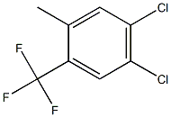 4,5-DICHLORO-2-METHYLBENZOTRIFLUORIDE Struktur