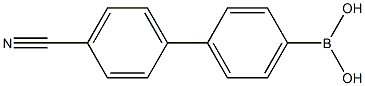 4'-cyanobiphenyl-4-yl
boronic acid Struktur