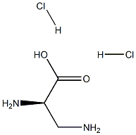 (R)-2,3-Diaminopropanoic acid dihydrochloride Struktur