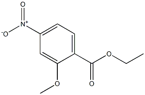 ETHYL 2-METHOXY-4-NITROBENZOATE Struktur