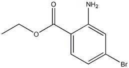 2-AMINO-4-BROMOBENZOIC ACID ETHYL ESTER Struktur