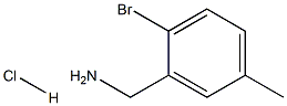 2-BROMO-5-METHYLBENZYLAMINE Hydrochloride Struktur