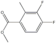 3,4-DIFLUORO-2-METHYLBENZOIC ACID METHYL ESTER Struktur