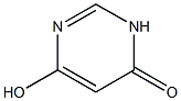 6-HYDROXYPYRIMIDIN-4(3H)-ONE Struktur