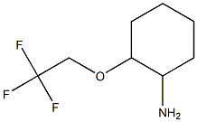 2-(2,2,2-TRIFLUOROETHOXY)CYCLOHEXANAMINE Struktur