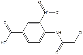 4-[(CHLOROACETYL)AMINO]-3-NITROBENZOIC ACID Struktur