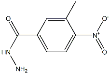 3-METHYL-4-NITROBENZOHYDRAZIDE Struktur