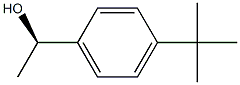 (1R)-1-(4-TERT-BUTYLPHENYL)ETHANOL Struktur