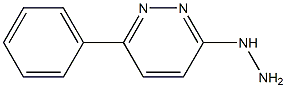 3-HYDRAZINO-6-PHENYLPYRIDAZINE Struktur