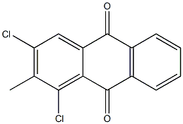 1,3-DICHLORO-2-METHYLANTHRAQUINONE, HPLC 93+% Struktur