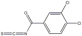 3,4-DICHLOROBENZOYL ISOTHIOCYANATE Struktur