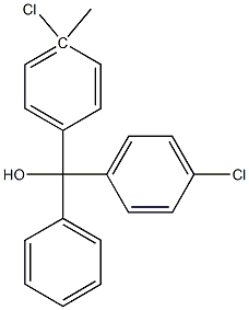 4,4''-DICHLORO-4''-METHYLTRITYL ALCOHOL 95% Struktur