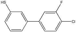 3-(4-CHLORO-3-FLUOROPHENYL)THIOPHENOL 96% Struktur