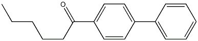 4-N-HEXANOYLBIPHENYL 95+% Struktur