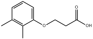 3-(2,3-DIMETHYLPHENOXY)PROPANOIC ACID Struktur