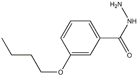 3-BUTOXYBENZOHYDRAZIDE Struktur