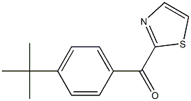 2-(4-TERT-BUTYLBENZOYL)THIAZOLE 95% Struktur