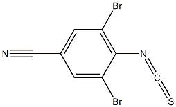 2,6-DIBROMO-4-CYANOPHENYLISOTHIOCYANATE 97% Struktur