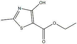 4-HYDROXY-2-METHYLTHIAZOLE-5-CARBOXYLIC ACID ETHYL ESTER, 95+% Struktur