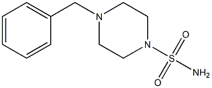 4-BENZYLPIPERAZINE-1-SULFONAMIDE Struktur