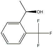 (1R)-1-[2-(TRIFLUOROMETHYL)PHENYL]ETHANOL Struktur