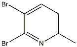 2,3-DIBROMO-6-PICOLINE,97% Struktur