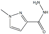 1-METHYL-1H-PYRAZOLE-3-CARBOHYDRAZIDE Struktur