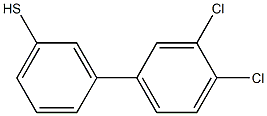 3-(3,4-DICHLOROPHENYL)THIOPHENOL 96% Struktur