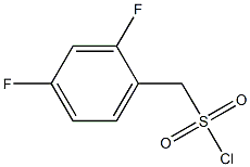 2,4-DIFLUOROBENZYLSULFONYL CHLORIDE 97% Struktur