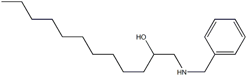 1-Benzylamino-dodecan-2-ol Struktur