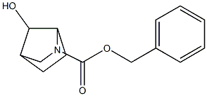 2-Cbz-7-hydroxy-2-azabicyclo[2.2.1]heptane Struktur