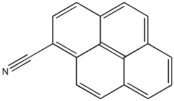 Pyrene-1-carbonitrile Struktur