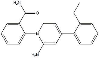 2-AMINO, N-[(4-(2-ETHYL PHENYL)PYRIDINE)]BENZAMIDE Struktur