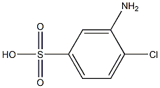 2-Chloroaniline-5-sulfonuc acid Struktur