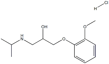 Moprolol Hydrochloride Struktur