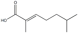 1-METHYLETHYL-(E)-2-METHYL-2-PENTENOATE Struktur