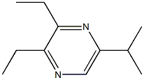 2,3-DIETHYL-5-ISOPROPYLPYRAZINE Struktur