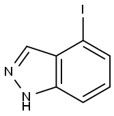 4-IODOINDAZOLE Struktur