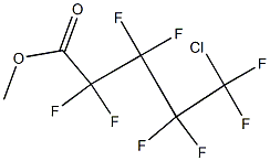 5-CHLOROPERFLUOROPENTANOIC ACID METHYL ESTER Struktur