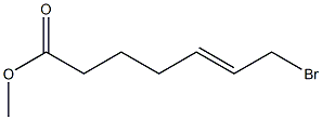 7-BROMO-5-HEPTENOIC ACID, METHYL ESTER Struktur