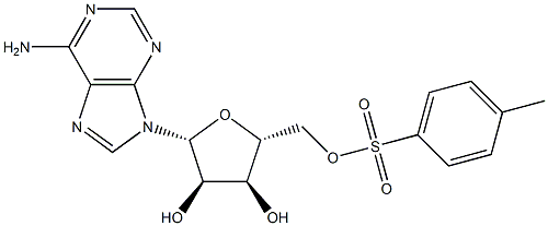 TOSYLADENOSINE Struktur