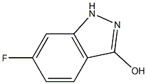 6-FLUORO-3-HYDROXYINDAZOLE Struktur