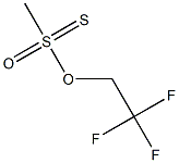 2,2,2-TRIFLUOROETHYL METHANETHIOSULFONATE Struktur